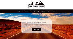 Desktop Screenshot of campwardbound.com